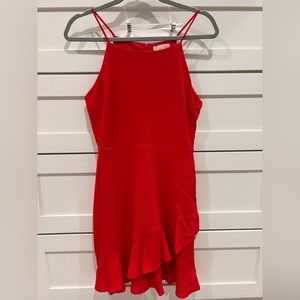 Red Cocktail Dress, Worn Once
